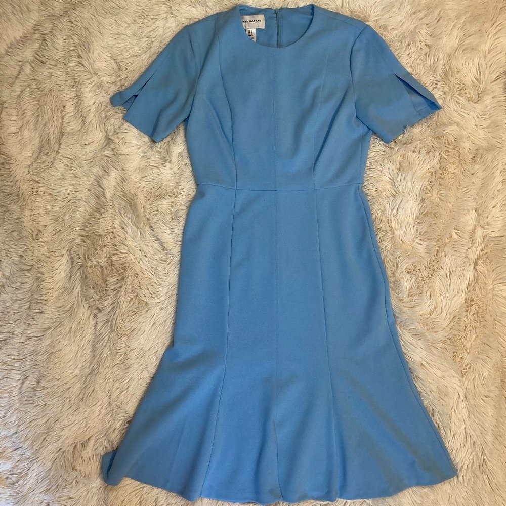 Blue Work Dress